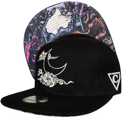 Capiche® Snapback Pet – Goedenacht – Zwart – Verstelbaar met Druksluiting – Pet Mannen – Goodnight