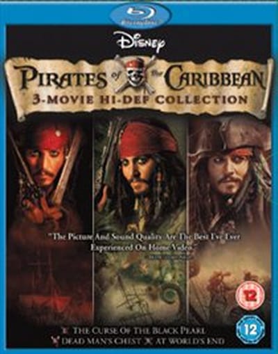 Pirates of the Caribbean - 3 movie Hi-Def Collection - Blu-ray (import)