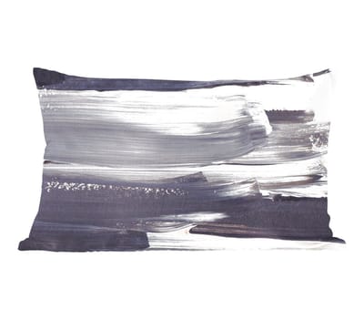 Sierkussens - Kussentjes Woonkamer - 60x40 cm - Verf - Zwart - Design