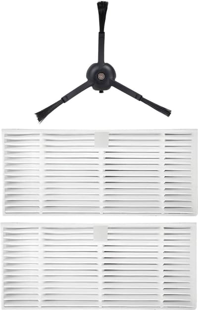 Ecopulse onderdelen - 1x brush - 2x filters - Robotstofzuiger - Skoov
