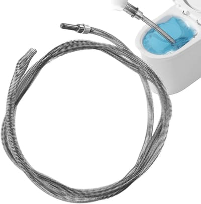 Pijpreinigingsgereedschap - Leiding Ontstopper - Afvoer Ontstoppen - Flexibele Grijper - 2-4 meter - Grijs