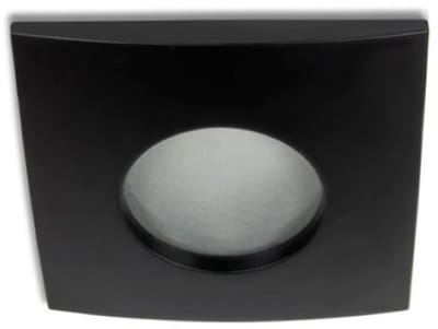 IP44 LED inbouwspot Evin -Vierkant Zwart -Sceneswitch -Dimbaar 5W -Philips