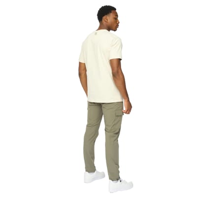 Duck and Cover Heren Kematone T-shirt (Off White)