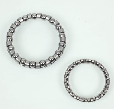 Set balhoofdlagers RMS voor scooter Piaggio 50 Vespa 1963 tot 1971 Nieuw