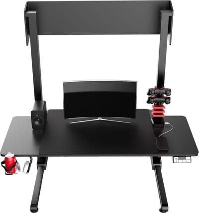 Bureau gaming - zit sta lig elektrisch verstelbaar - meegroei bureau - ouder kind bureau