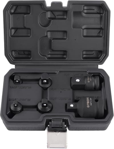 Kracht Steek- en Dopadapter Set 6 Delig Slagschroevendraaier Adapter Set