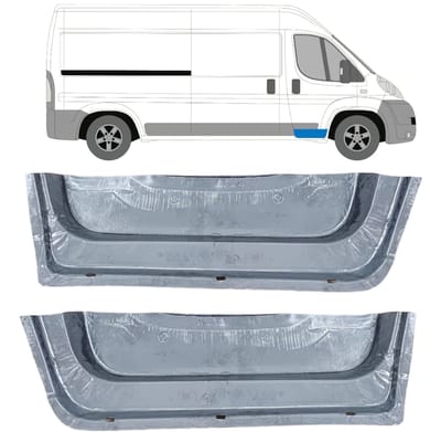 Reparatiepaneel voor deur voor Fiat Ducato 2006-2025 / Links + Rechts / Set