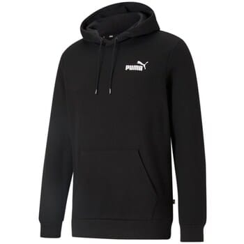 PUMA ESS Small Logo Hoodie FL Heren Trui - Zwart - Maat S