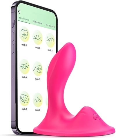 Daity Vlinder Vibrator voor Vrouwen – App Afstandsbediening – G-spot & Clitoris Stimulator – 10 Vibratie Standen – Fluisterstil & Discreet