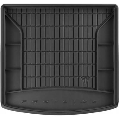 FROGUM TM Kofferbakmat - Geschikt voor BMW 2 F46 Gran Tourer (2015-2022) - 7-persoons (3de zitrij ingeklapt) - TPE Rubber - Zwart