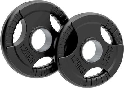 Body Revolution halterschijven - 2 x 1,25 kg - 50 mm - tri-grip ontwerp