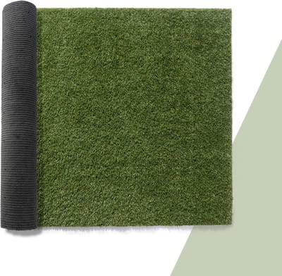 Kunstgras Tuin Balkon Terras Grastapijt Indoor Outdoor Vloerkleed Wasbaar 100x100cm