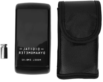 Digitale Naald Drukmeter en Stylus Krachtmeter met LCD Scherm, Precisie 100g/0.01g, Voor Turntable en Audio Toepassingen, RVS Zwart