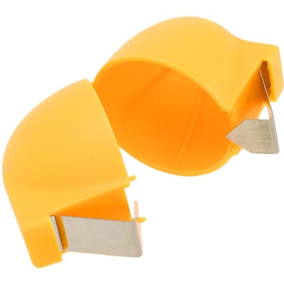 Eierschaalopener Breker Snijder Eierkraker Scheider Gereedschap voor Rauw Hardgekookt Ei Keukengadgets Geel orange