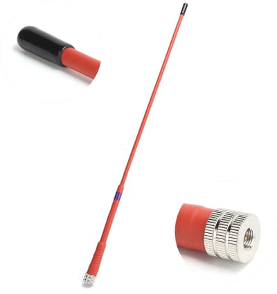 Dailygoods- Antenne Hoogwaardige Rubber - Antenne GPS Astro 430/320/900 - Antenne Alpha 50/100 - Antenne Handheld - Antenne 136-174 MHz - Lichtgewicht en Duurzaam - Walkietalkie Antenne