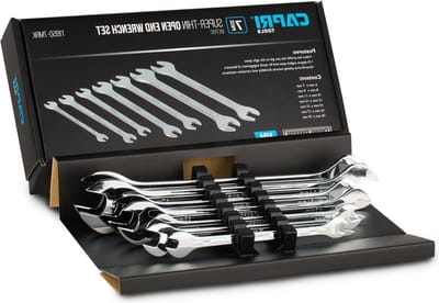 Open Uiteinde Schroefsleutelset Metrisch 6-19 mm - Bijzonder 7-Delig