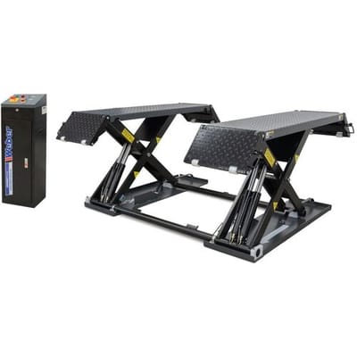 Weber EXPERT SH-3500 Professionele 3,5 Ton Elektrische Autopoetsbrug, Poetsbrug, Schaarbrug - 400 Volt