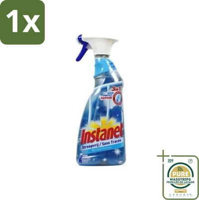 1 x Instanet - Ruitenreiniger - Streepvrij - 3in1 Spray - 725 ml- Ruitenreiniger - Streepvrije Ruiten - Ruiten Reinigen - Ruiten Reinigingsalcohol - 3-in-1 Ruitenreiniger