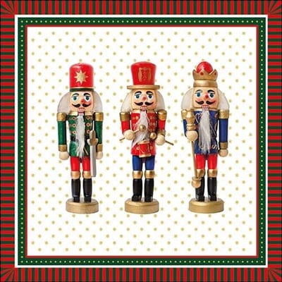 Ambiente - Lunch servetten - Three Nutcrackers