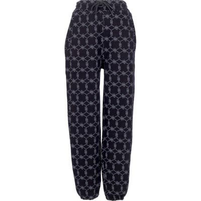 Heren joggingbroek monogram joggingbroek zwart