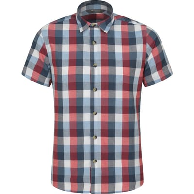 Mountain Warehouse Heren Weekender Overhemd (Rood)