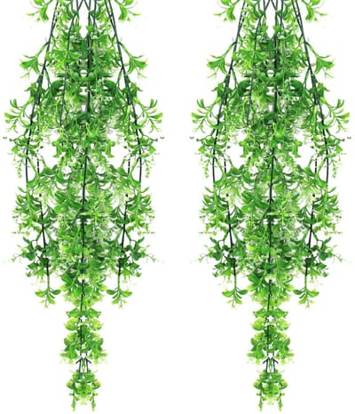 Dailygoods- Kunstplanten Weerbestendig - Kunstbloemen Buiten - Kunsthangplant - Balkonplanten - Onderhoudsvrij - Hoogwaardig Materiaal - Nepplanten