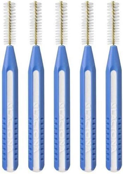 Lactona Easygrip Ragers Recht-Medium 5mm Lichtblauw - 5 Gripzak x 5 Stuks - Voordeelpakket
