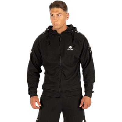 Gorilla Wear Harvey Trainingsjas - Zwart - L