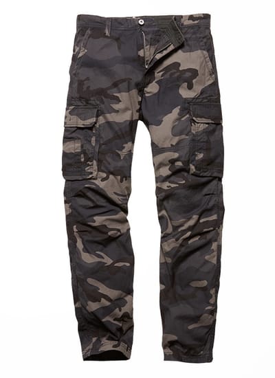 Vintage Industries Reef Pants Dark Camo Outdoorbroek Heren