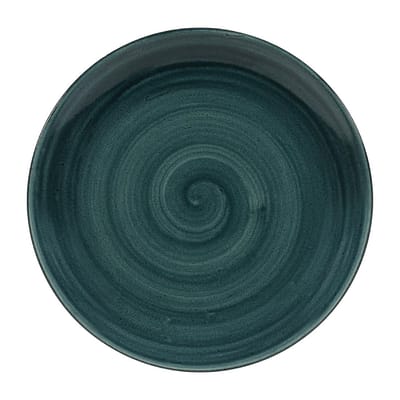 Churchill Stonecast Patina Rustic Teal Evolve Coupe Bord 26cm (12 stuks)