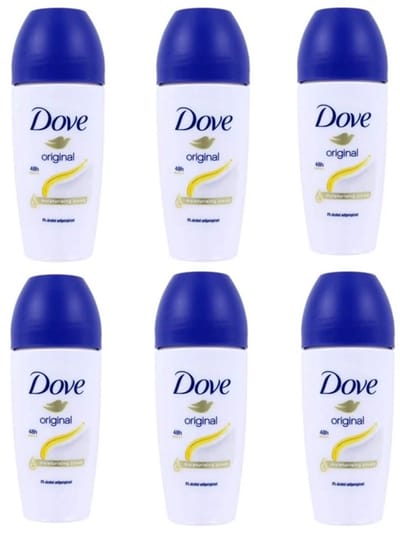 Dove Roll On Original - 6x 50ml