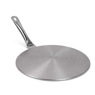 Ceruzo - Inductie Adapterplaat -20cm - Afneembaar Handvat -Geschikt voor Niet-Inductie Pannen