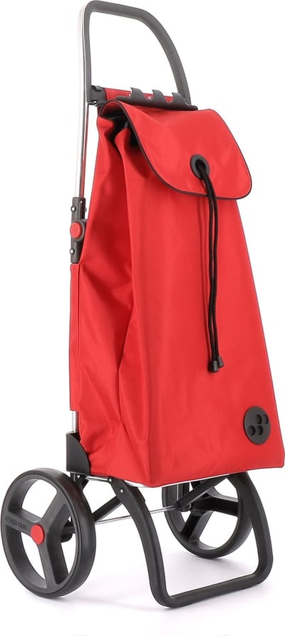 Rolser Boodschappentrolley I-Max MF 2 Big Wheels - Opvouwbaar - Rood
