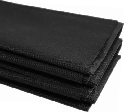Tuinbed Voering - Plantenbak Bescherming - Planten Beschermen - Ademend Non-woven - 3 stuks 1.6x2.1m - Zwart