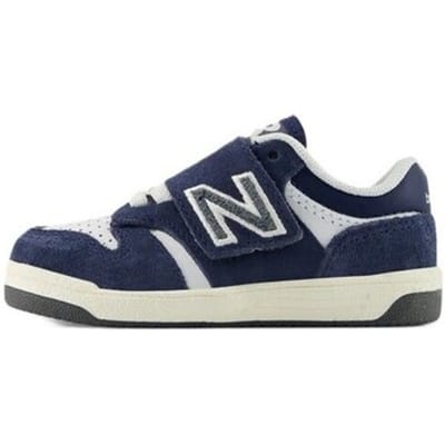 New Balance Infant Boys B480 New-b Hook & Loop White Taglia: 25 Wide | Scarpe Sportive Outlet | Unisex | Bianco