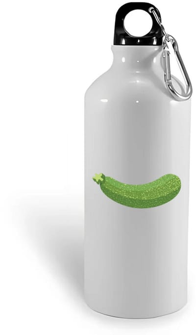 Hacebo® - Komkommer waterfles - Groente - Groente liefhebbers - Knapper groente - gezond eten - water fles - 400ML