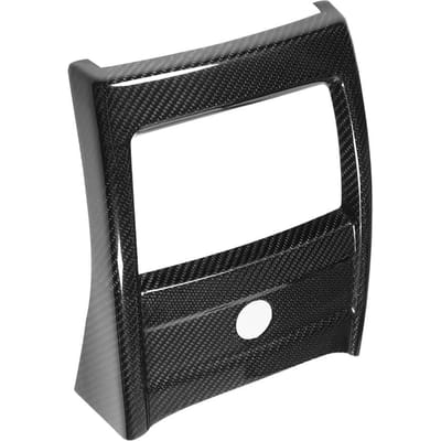 Carbon Fiber Rear A C Outlet Frame Air Vent Trim Cover Fits for M3 M4 F80 F82 black