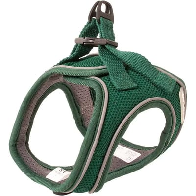 Duvo+ Ultimate Fit Kleine Hond Harnas Groen XXXS - 26-30CM