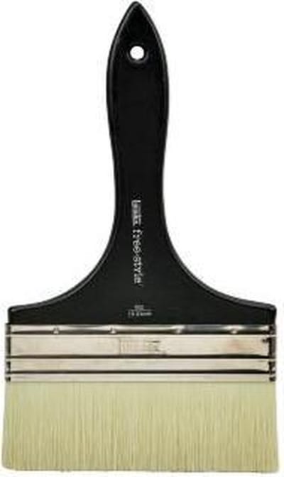 Liquitex Freestyle Kwast Groot Plat 6 Inch Korte steel