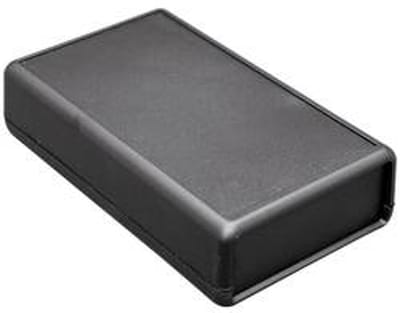Hammond Electronics 1593QBK Handbehuizing – 112 x 66 x 28 – ABS – Zwart