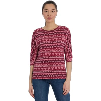 Dames-T-shirt met lange mouwen Ragwear Shimona Print