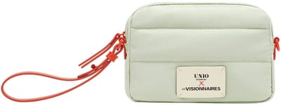 Unio Hamburg x Les Visionnaires schoudertas Puffy Unio Paris Pistacchio Lichtgeel