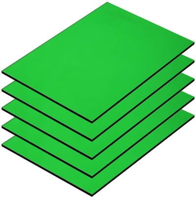 Acrylplaten PMMA - Kunststof Platen - Doe-het-zelf Projecten - Sterk en Duurzaam - 30 x 20 cm - Groen