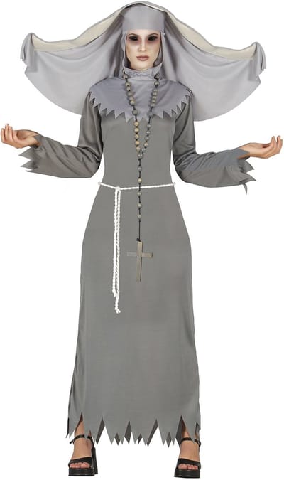 FIESTAS GUIRCA, S.L. - Nonnenkostuum halloween voor vrouwen - L (40)