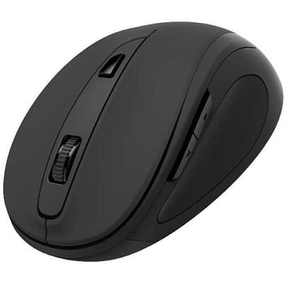 Hama MW-400 V2 - Optische draadloze muis - 6 knoppen - 2.4 GHz RF - Stil - Zwart