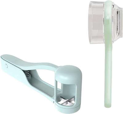 2 Stuks Druiven Snijder, Creatieve Fruit Cutter voor Groente en Fruit Salades, Handig en Draagbaar
