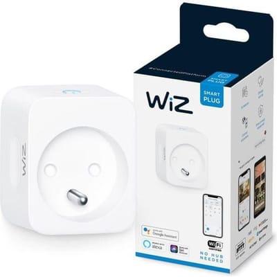WiZ Slimme stekker - Eenvoudige Bediening via de App - Stekkertype E - Wi-Fi