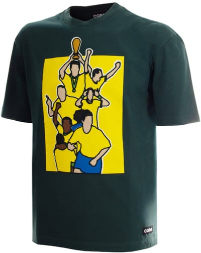 COPA Football - Brazil Legends - T-shirt - Heren - S - Groen