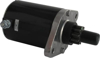 Elektrische Starter - Motoronderdeel - Grasmaaier Starten - 10 Tanden - Metaal - Zilver