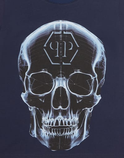 T-Shirt Ronde Hals Ss Skull
